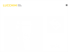 Tablet Screenshot of lucchinidesign.com